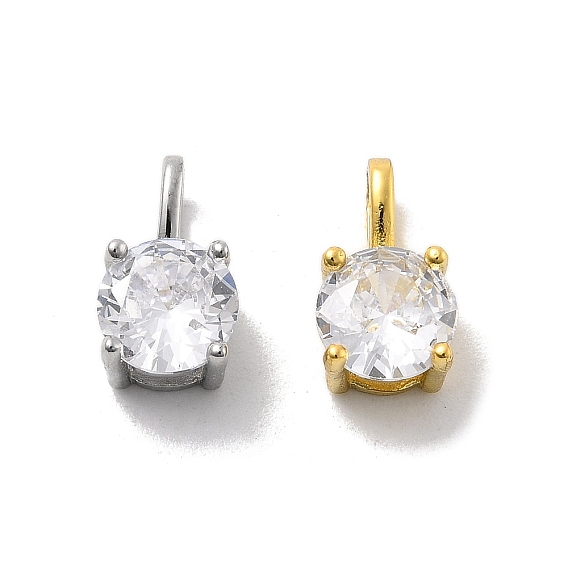 925 серебро 925 пробы с подвесками из циркония, круглые