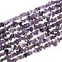Natürlichen Amethyst Chip-Perlen-Stränge, gefärbt