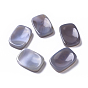 Natural Gemstone Massager, Worry Stone for Anxiety Therapy, Rectangle