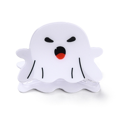 Хэллоуин заколки для волос из ПВХ с когтями, с железной фурнитурой, аксессуары для волос для женщин девушки густые волосы, призрак