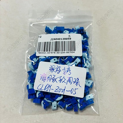 200 handgefertigte Polymer Clay Perlen