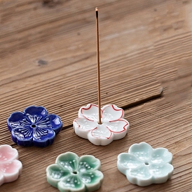 Porcelain Incense Burners, Flower Incense Holders, Home Office Teahouse Zen Buddhist Supplies