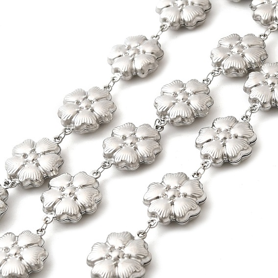 304 из нержавеющей стали цепи связи цветок, несварные, с катушкой