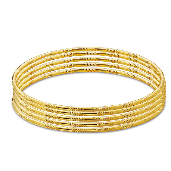 Наборы буддийских браслетов из латуни, реальный 24 k позолоченный