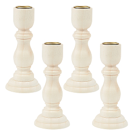 Solid Wood Candle Holder, for Weddings or Parties as Well as Home Decoration