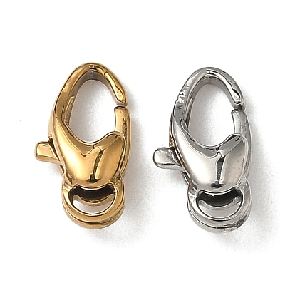 304 нержавеющая сталь застежка когтя омара, ионное покрытие (ip), овальные