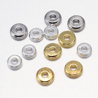 Flache runde Messingabstandskügelchen, Trommelware