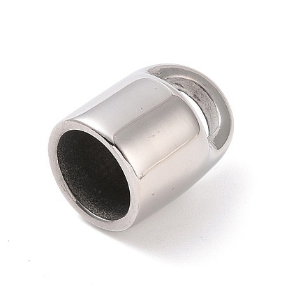 304 Stainless Steel Cord Ends, Manual Polishing, Column