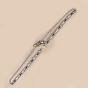Bracelet tressé en perles de rocaille miyuki avec étoile ouverte, bracelet d'amitié réglable pour femme