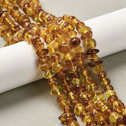 Янтарные шарики нити, самородки, упавший камень