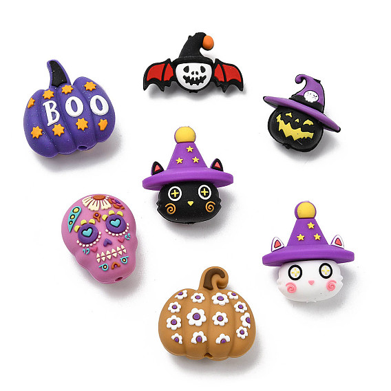 Силиконовые бусины, фокусные бусы