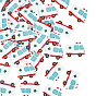 40Pcs Resin Cabochons, Ambulance