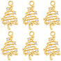 14 кулоны из латуни с микрочастицами и кубическим цирконием., дерево, долговечный, без никеля 