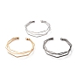 Triple Line Cuff Bangles, Wire Wrap Iron Open Bangle for Women