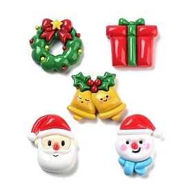 Christmas Theme Resin Cabochons