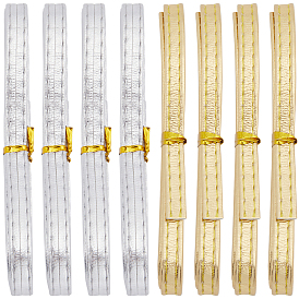 8шт 2 цвета плоский шнур из искусственной кожи, для изготовления лямок для сумок