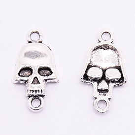 Tibetan Style Alloy Links, Skull