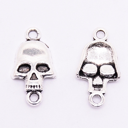 Tibetan Style Alloy Links, Skull
