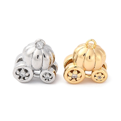 Кулон из циркония, без кадмия, без никеля и без свинца, подвески в виде тыквы