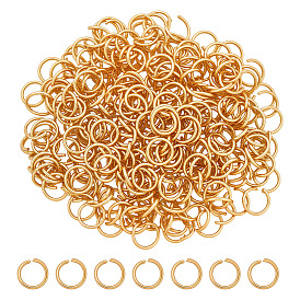 300 шт. 304 соединительные кольца из нержавеющей стали, открытые кольца прыжок