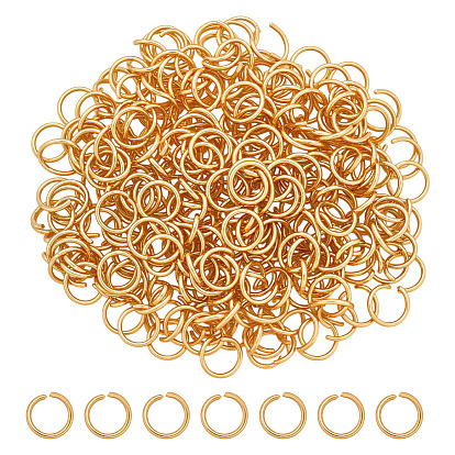 300 шт. 304 соединительные кольца из нержавеющей стали, открытые кольца прыжок