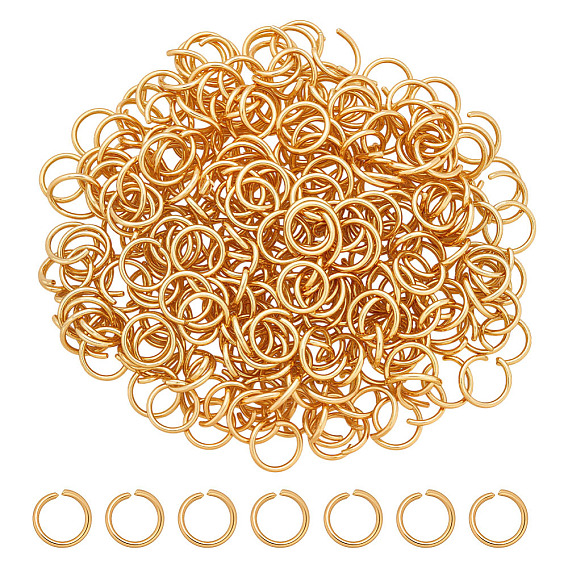 300 шт. 304 соединительные кольца из нержавеющей стали, открытые кольца прыжок