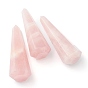 Pointed Natural Gemstone Display Decorations, Faceted, Bullet