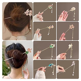 Легированные Палочки для Волос, аксессуары для волос для женщин и девочек