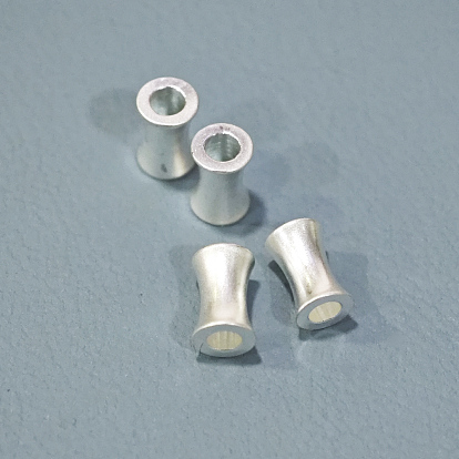 Brass Beads, Long-Lasting Plated, Matte Style, Diabolo