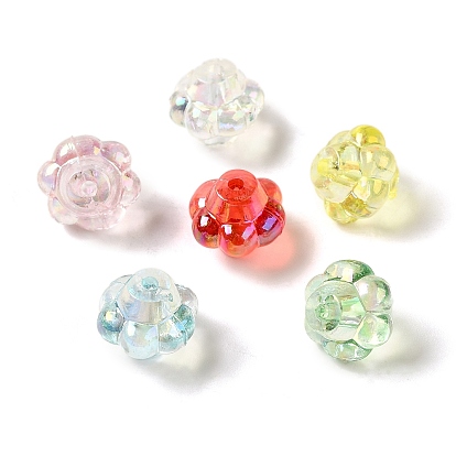Uv perles acryliques de placage, fleur