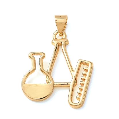 Pendentifs en laiton, breloques pour matériel de laboratoire