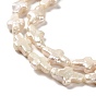 Natural Keshi Pearl Beads Strands, Baroque Pearls, Cultured Freshwater Pearl, Cross