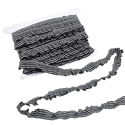 20 ярдов полиэстеровых кружевных лент, шотландка, аксессуар для одежды