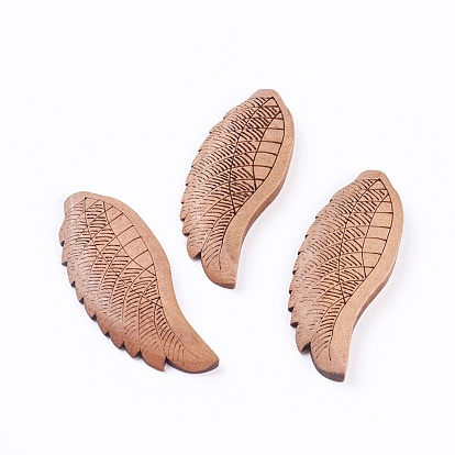 Кабошоны из тополя, крыло