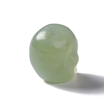 Natural New Jade Beads, Skull