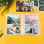 Mini álbumes de fotos de plástico gorgecraft, diy álbum de fotos transparente scrapbooking, 72 foto