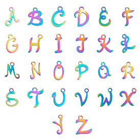 201 Edelstahl Reize, Laserschnitt, Alphabet A ~ z