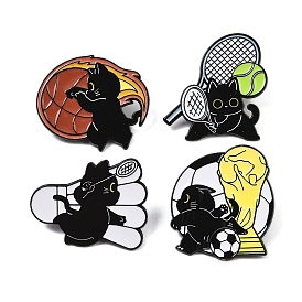 Спортивные эмалевые значки, булавки для лацканов из сплава для одежды рюкзака