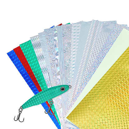 16шт. 16 виды водонепроницаемых голографических самоклеящихся ПВХ-листов для рукоделия, работает с камеями и фрезами, для художественного оформления