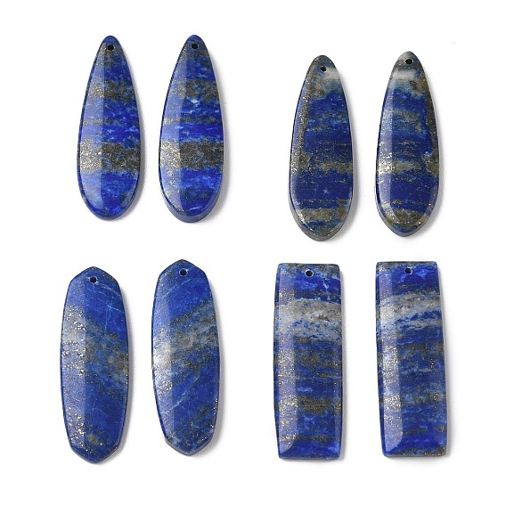 Природный лазурит подвески, подходящие геометрические подвески