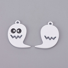 Alloy Enamel Pendants, Ghost