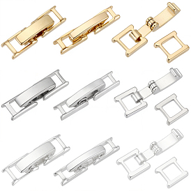 18 шт. 9 цвета, экологически чистые латунные застежки для ремешка для часов, долговечный, без свинца и без кадмия