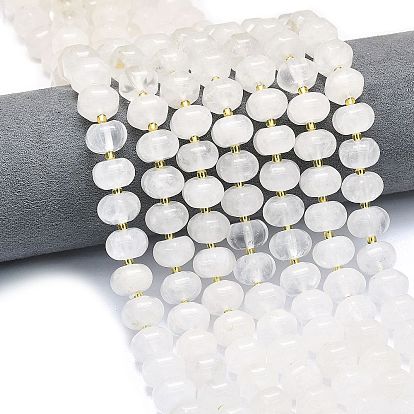 Природных кристаллов кварца бисер нитей, горного хрусталя, форма тыквы, с бисером