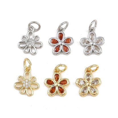 Латунные микро проложить кубического циркония подвески, с целью перехода в кольце, , стойки покрытие, долговечный, без свинца и без кадмия, настоящий 18k позолоченный/платиновый