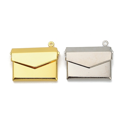 Латунные подвески, конверт прелести, долговечный, стойки покрытие, без свинца и без кадмия