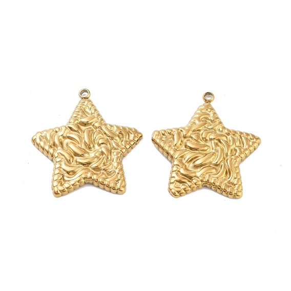 Ионное покрытие (ip) 304 подвески из нержавеющей стали, звезды прелести