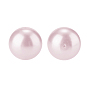 PandaHall Elite Pearlized Glass Pearl Round Beads, Dyed, 10mm, Hole: 1.2~1.5mm, about 100pcs/box