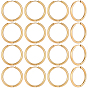 10 Pairs 304 Stainless Steel Huggie Hoop Earrings, with 316 Surgical Stainless Steel Pin, Ring