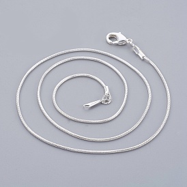 Collares de cadena de la serpiente de bronce, sin níquel
