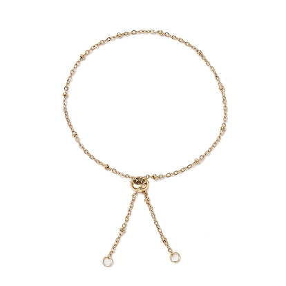 304 Изготовление браслета-слайдера сателлитной цепи из нержавеющей стали